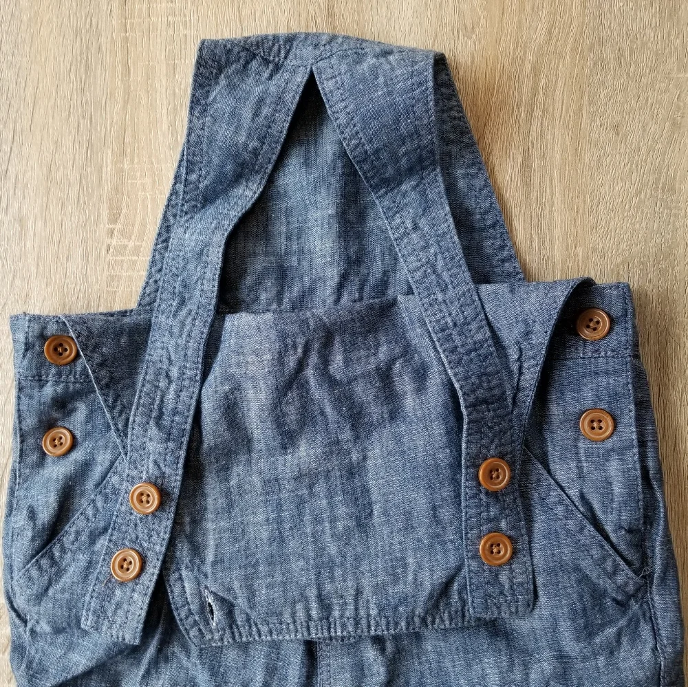 2011 nwt NEXT Direct 5-6 years boy girl chambray overalls - Picture 6 of 15